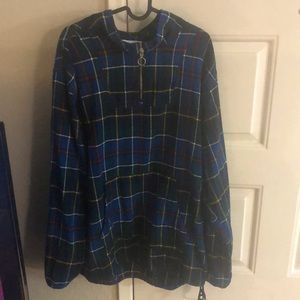 Flannel Quarter Zip